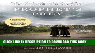 Best Seller Prophet s Prey: My Seven-Year Investigation into Warren Jeffs and the Fundamentalist