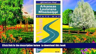 Best books  Arkansas/Louisiana/Mississippi: State Map (Travel Vision) BOOK ONLINE