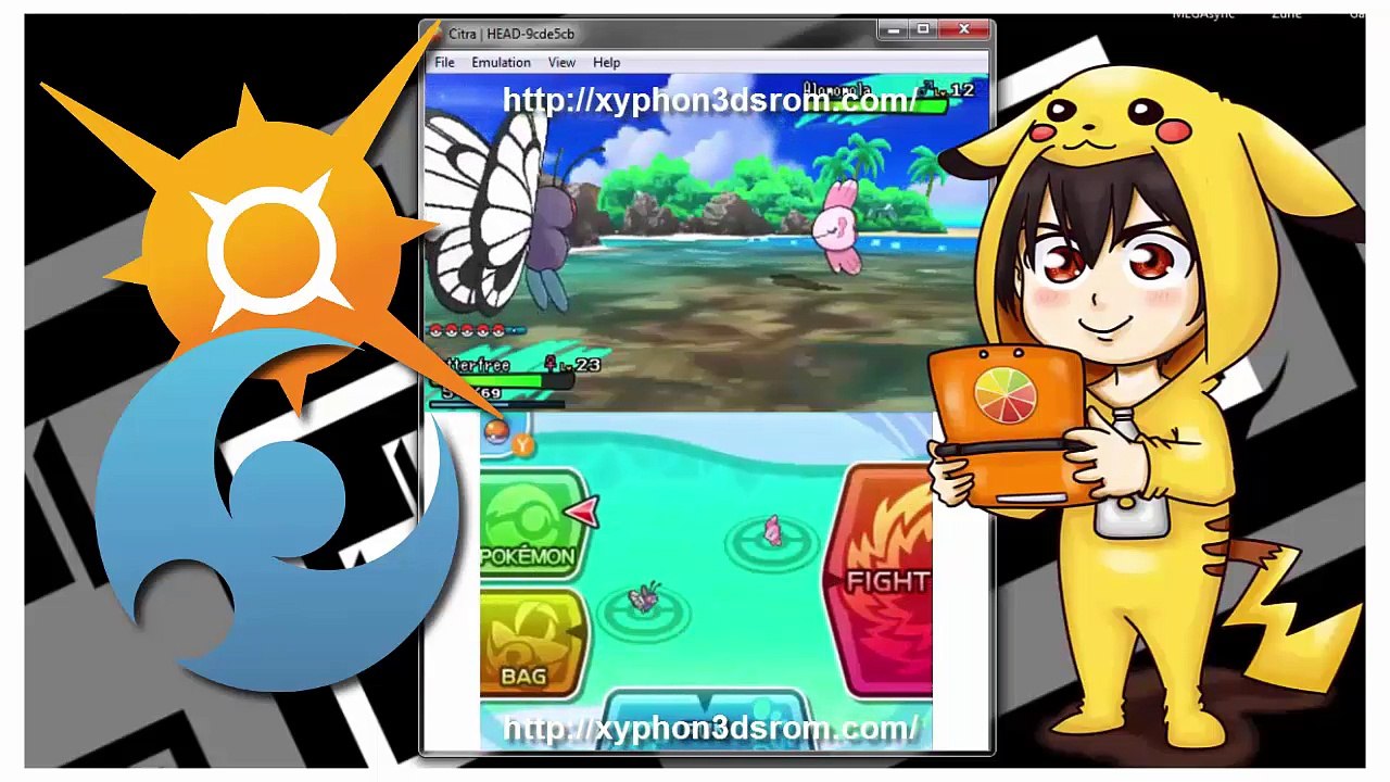 NEW Working Download Pokémon Sun and Moon 3DS ROM PC - Citra Bleeding ...