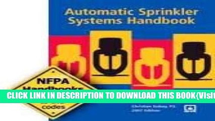 Nfpa 13 Automatic Sprinkler Systems Handbook Pdf
