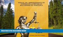 READ book  MANUAL DEL ARRENDAMIENTO DE VIVIENDA EN LA REPUBLICA BOLIVARIANA DE VENEZUELA (Spanish