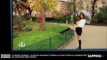 Le Grand Journal - Ornella Fleury : La miss météo se moque des candidates du concours Miss France