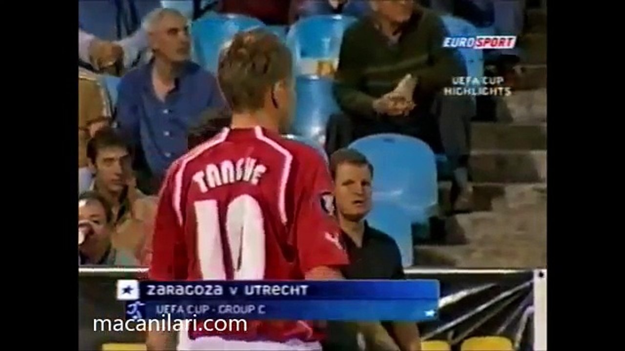 21.10.2004 - 2004-2005 UEFA Cup Group C Matchday 1 Real Zaragoza 2-0 FC Utrecht