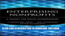 MOBI Enterprising Nonprofits: A Toolkit for Social Entrepreneurs (Wiley Nonprofit Law Finance and