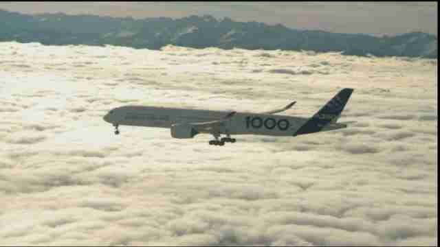 Airbus confía en su nuevo avión A350-1000 para desbancar al Boeing 777