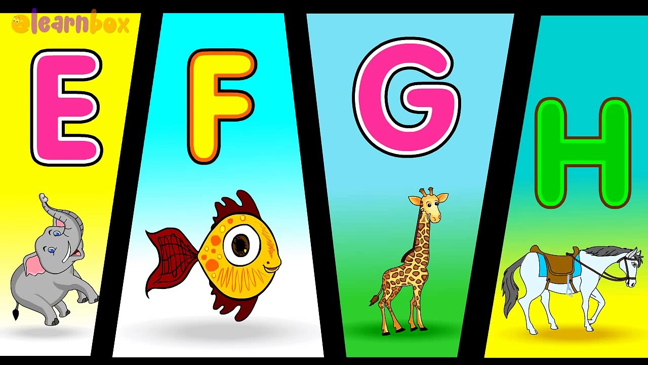 Phonics Aplhabets Song! A is for Apple Nusery Rhymes With Lyrics for Children