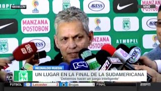 Reinaldo Rueda habló en la previa del juego entre Nacional y Cerro Porteño · Copa Suramericana 2016 (semifinales, vuelta)
