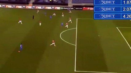 Nikos Karelis Goal HD - Genk 1-0 Rapid Wien - 24.11.2016 HD