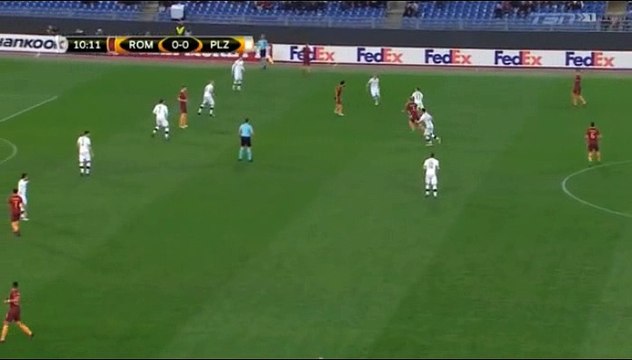 Edin Dzeko Super Goal HD - AS Roma	1-0	Plzen 24.11.2016