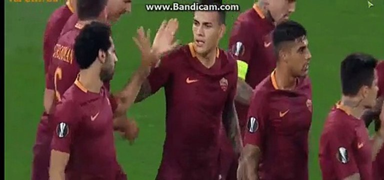 Edin Dzeko Goal HD Roma 1-0 Viktoria Plzen