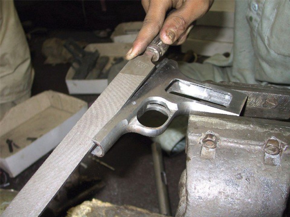 Gun making in Pakistan