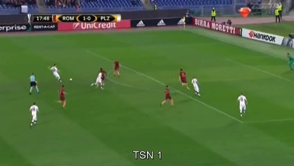Martin Zeman Goal HD - AS Roma	1-1	Plzen 24.11.2016