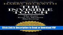 Read The Invisible Touch: The Four Keys to Modern Marketing Free Books