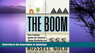 FAVORITE BOOK  The Boom: How Fracking Ignited the American Energy Revolution and Changed the