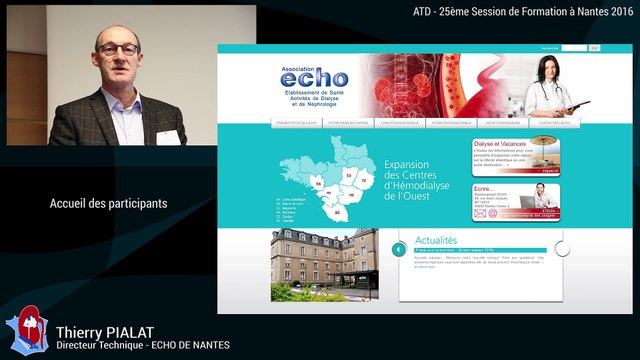 Accueil des participants par Thierry Pialat - 25ème Session de Formation à Nantes 2016