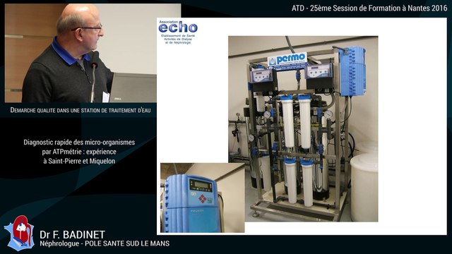 4 - Diagnostic rapide des micro-organismes par ATDmétrie - 25ème Session de Formation à Nantes