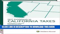 MOBI California Taxes, Guidebook to (2017) (Guidebook to California Taxes) PDF Full book