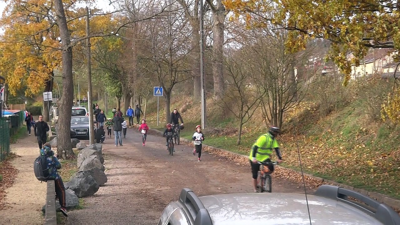 Run & Bike Messein - course 6-9 ans passage à mi-course - 20/11/2016