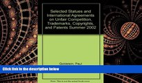 FREE DOWNLOAD  Selected Statutes and International Agreements on Unfair Competition, Trademark,