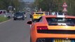 Supercars Leaving Cars & Coffee Italy - MC12, Zonda, 675LT, Carrera GT & More! 02