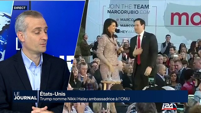 Trump nomme Nikki Haley ambassadrice à l'ONU