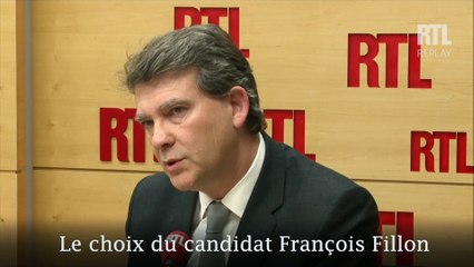 "Le choix du candidat François Fillon est un choix de radicalité" estime Arnaud Montebourg
