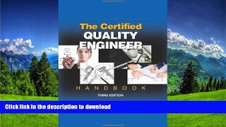 FAVORITE BOOK  The Certified Quality Engineer Handbook, Third Edition  BOOK ONLINE