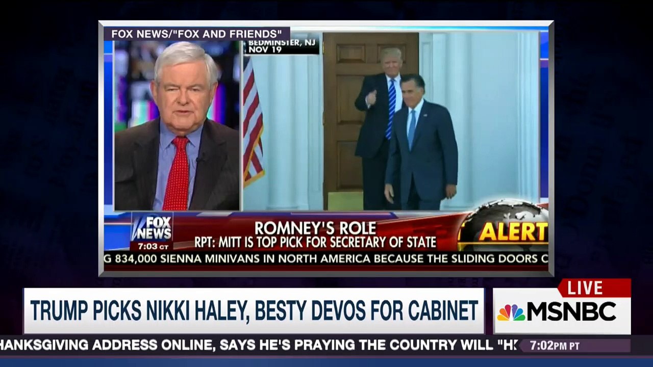 The Last Word with Lawrence O'Donnell 11/23/16 | Trump gets mainstream with Nikki Haley