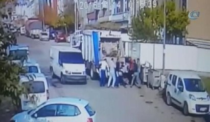 Ankara'da şehir eşkıyalarının dehşeti güvenlik kamerasında