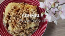 Recette Crumble Pommes Noix facile