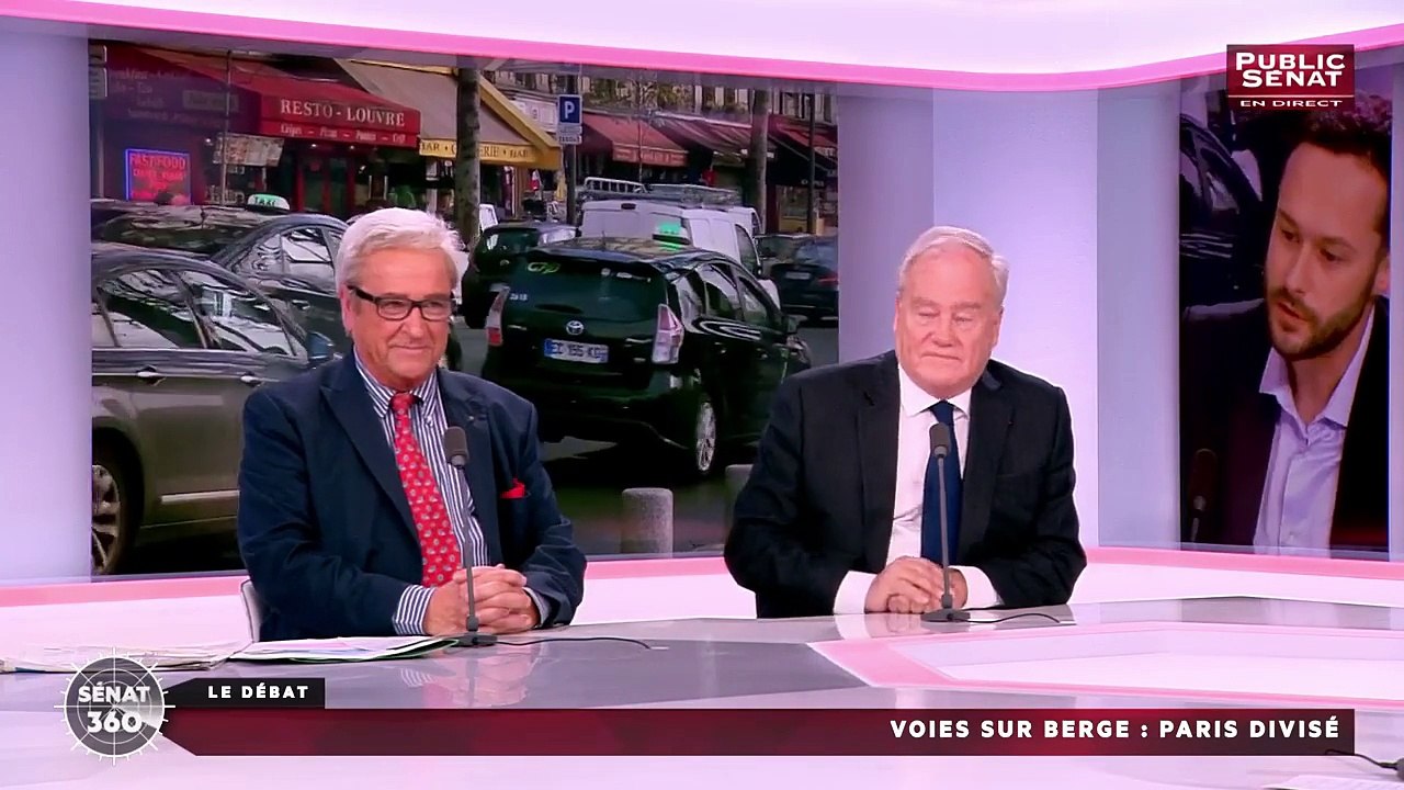 Sénat 360 : débat sur la fermeture des voies sur berge avec Daniel Quéro