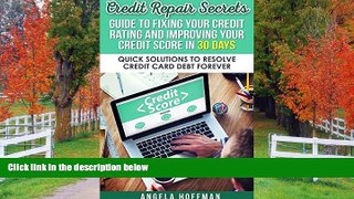 READ book  Credit Repair Secrets: Guide to Fixing Your Credit Rating and Improving Your Credit