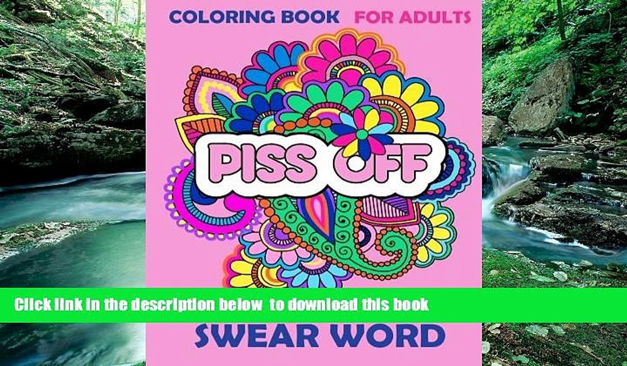 Best book  SWEAR WORD Coloring Book for Adults: Stress Relief and Sweary Fun (Unique Designs