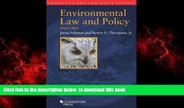 Best books  Environmental Law and Policy (Concepts and Insights) BOOOK ONLINE