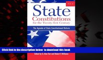 liberty book  State Constitutions for the Twenty-First Century: The Agenda of State Constitutional