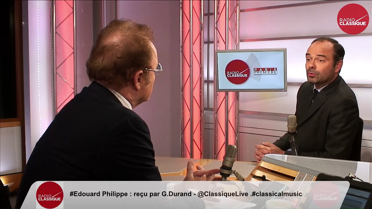 "Il y a eu des tensions juste après les résultats du 1er tour" Edouard Philippe (24/11/2016)