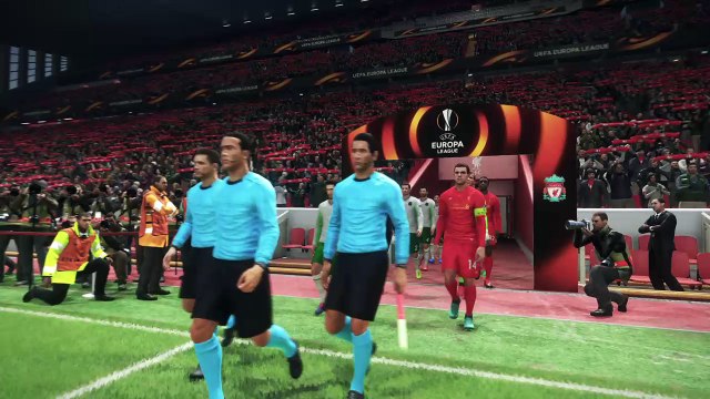 Pro Evolution Soccer 2017 Anfield under floodlights