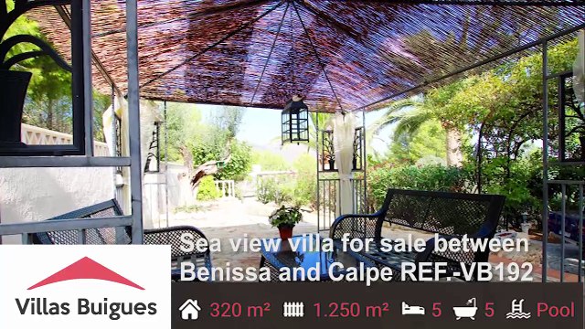 Villas buigues- Real estate in Moraira Costa Blanca REF-VB192
