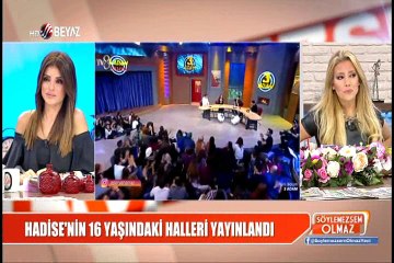 Hadise de 16 yaşındayken ses yarışmasına katılmış