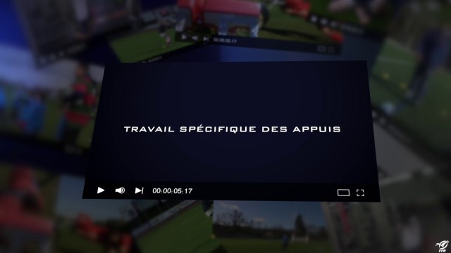 Travail spécifique des appuis