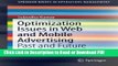 Read Optimization Issues in Web and Mobile Advertising: Past and Future Trends (SpringerBriefs in