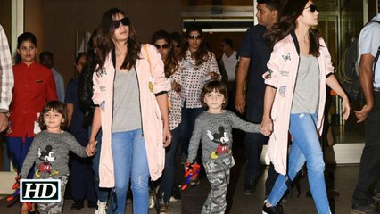 Lil AbRam walks Hand-in Hand with Alia Bhatt | Full Video