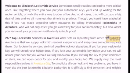 Commercial Locksmith Aventura | Call Now (305) 423-6651