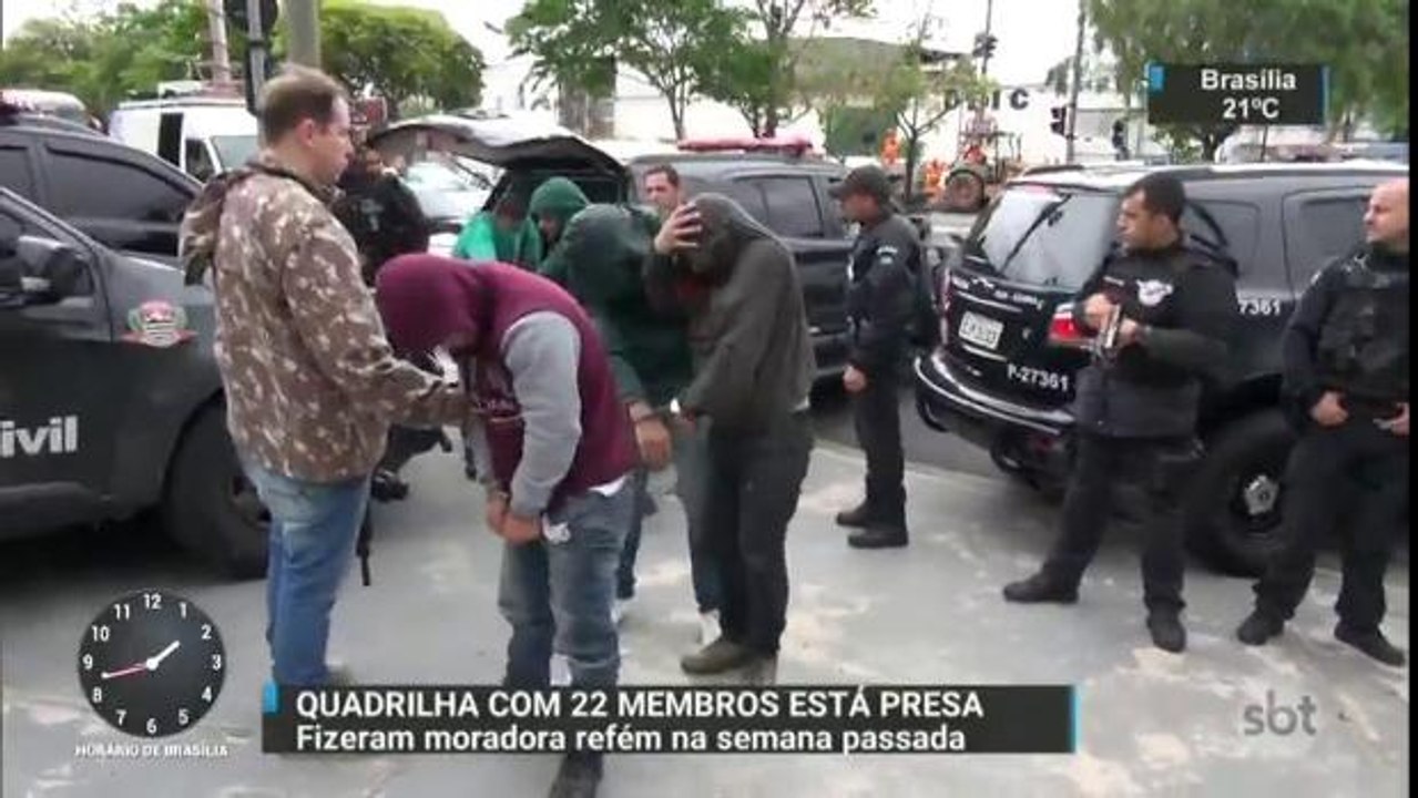 Polícia desarticula quadrilha especializada em assalto a caixas eletrônicos