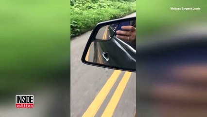 Mom Sees This Trash Bag ‘Walking’ Down The Road, Then Rips It Open