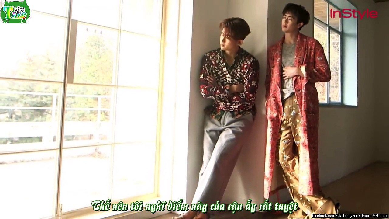 [Vietsub] [TaecFam] 160121 'Instyle Korea Magazine' 2PM Nichkhun & Taecyeon