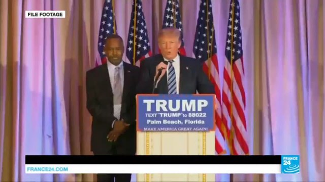 US - Ben Carson camp denies being offered a post in Trump's administration