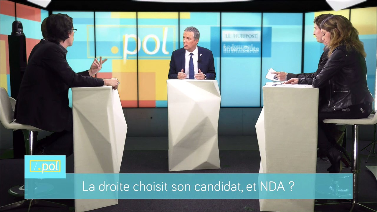Nicolas Dupont-Aignan, invité de PointPol