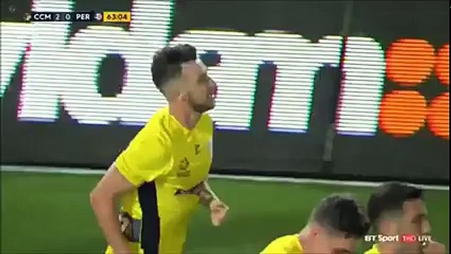 Central Coast Mariners vs Perth Glory FC 2-0 Goal Roy O'Donovan A-League 24-11-2016