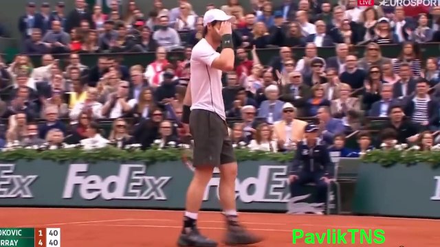 Novak Djokovic vs Andy Murray Highlights ᴴᴰ Roland Garros 2016 FINAL